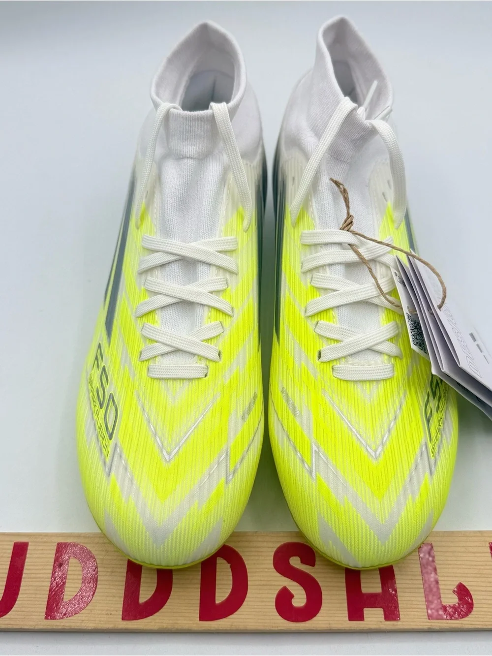 Adidas F50 Sparkfusion League Soccer FG AG Cleats White Women's Size 6 JP8350